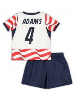 Förenta stater Tyler Adams #4 Replika Hemmakläder Barn VM 2026 Kortärmad (+ byxor)